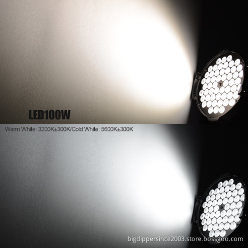 shenzhen factory Decorating DJ Equipment 120W 54*2W Led Par Can Light warm white cold white LC003-H BigDipper light